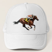 競走馬と騎手 キャップ (正面)