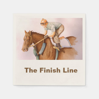 競走馬と騎手 スタンダードカクテルナプキン