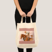 競走馬と騎手 トートバッグ (正面(商品))
