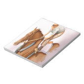 競走馬と騎手 ノートパッド (回転)