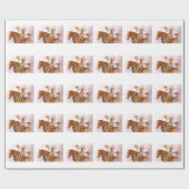 競走馬と騎手 ラッピングペーパー (フラット)