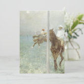 競走馬と騎手（レース前） by エドガール・ドガ (スタンド正面)