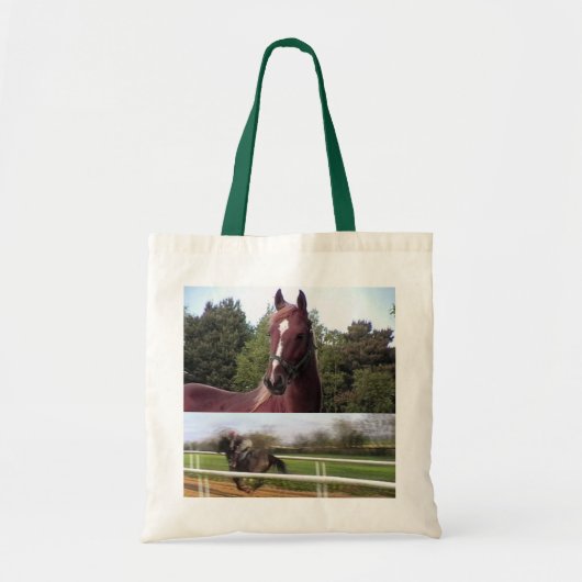 競走馬のバッグ トートバッグ (正面)