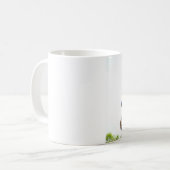 競走馬のマグ コーヒーマグカップ (正面左)