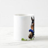 競走馬のマグ コーヒーマグカップ (中央)
