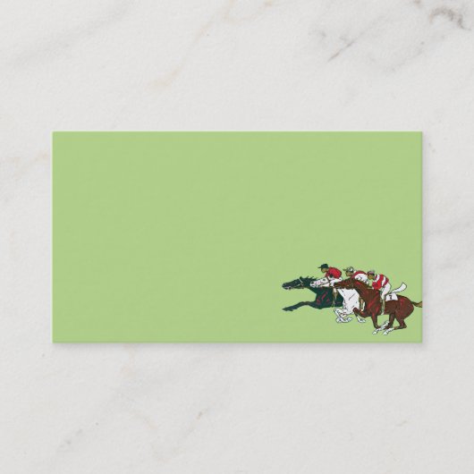 競走馬の名刺 名刺 (正面)