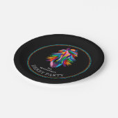 競走馬カラフルダービーパーティー ペーパープレート (アングル)