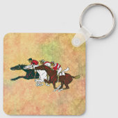 競走馬キーチェーン キーホルダー (裏面)