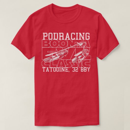 競走馬サイエンスフィクション架空の未来的レースレトロ Tシャツ (デザイン正面)