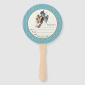 競走馬ダービーパーティーターコイズ ハンドファン (正面)