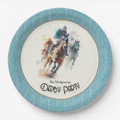 競走馬ダービーパーティー ペーパープレート (正面)