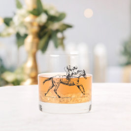 競走馬モダン馬競馬場名前をカスタムする ウイスキーグラス