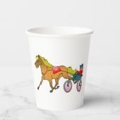 競走馬及び乳母車 紙コップ (正面)
