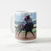 競走馬 コーヒーマグカップ (正面左)