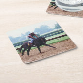 競走馬 スクエアペーパーコースター (アングル)