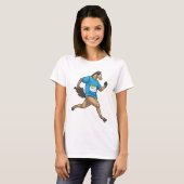 競走馬 スポーツ Tシャツ (正面フル)