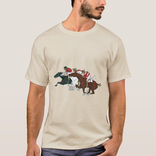 競走馬Tシャツ Tシャツ (正面)