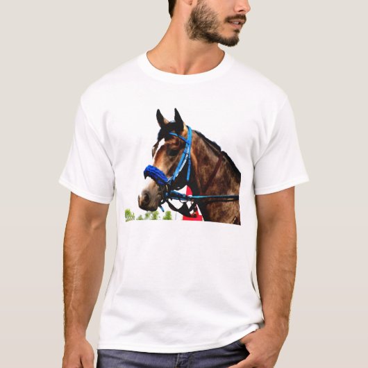 競走馬Tシャツ Tシャツ (正面)