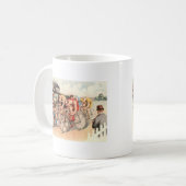 競輪場面 コーヒーマグカップ (正面左)