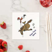 競馬おもしろいパーティー スタンダードカクテルナプキン (インサイチュ)