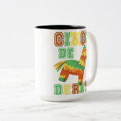 競馬おもしろいヴィンテージシンコデダービーKYダービー ツートーンマグカップ (正面右)