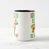 競馬おもしろいヴィンテージシンコデダービーKYダービー ツートーンマグカップ (中央)