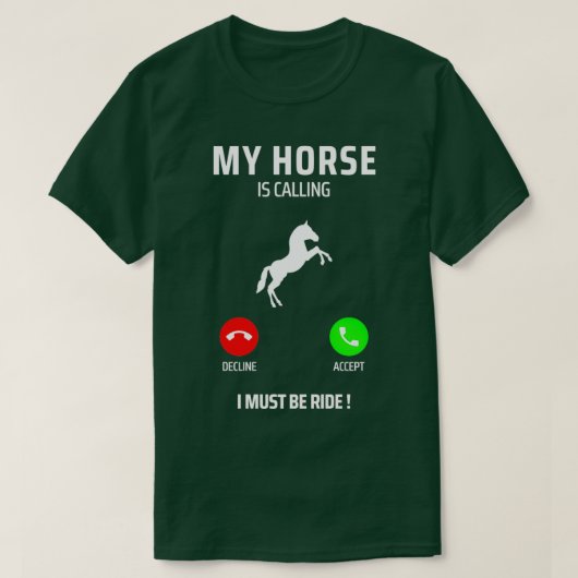 競馬おもしろい引用文 Tシャツ (デザイン正面)