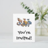 競馬おもしろい漫画 招待状 (スタンド正面)