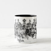 競馬で ツートーンマグカップ (中央)