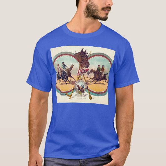 競馬のゲート一家 Tシャツ (正面)