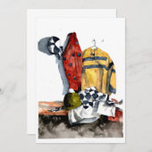 競馬のスリルへの招待状 招待状 (正面/裏面)