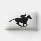 競馬のピクトグラム ランバークッション (裏面)