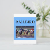 競馬のレイルバード ポストカード (スタンド正面)