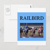 競馬のレイルバード ポストカード (正面/裏面)