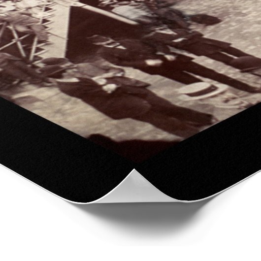 競馬の写真1902 ポスター (角)