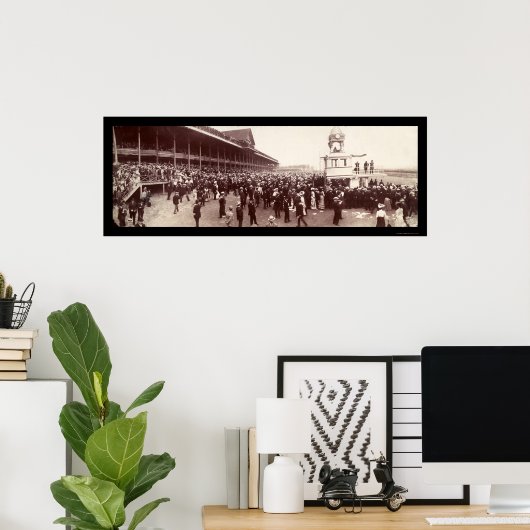 競馬の写真1902 ポスター (ホームオフィス)