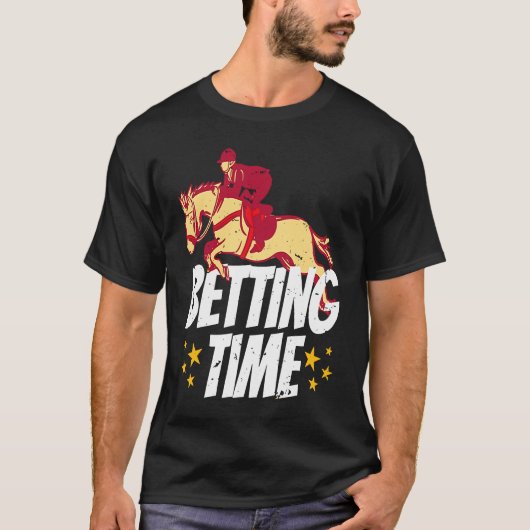 競馬の勝負時 1 Tシャツ (正面)