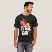競馬の勝負時 1 Tシャツ (正面フル)