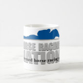 競馬の国家のファン動力のマグ コーヒーマグカップ (中央)