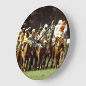 競馬の壁時計 ラージ壁時計 (傾斜)