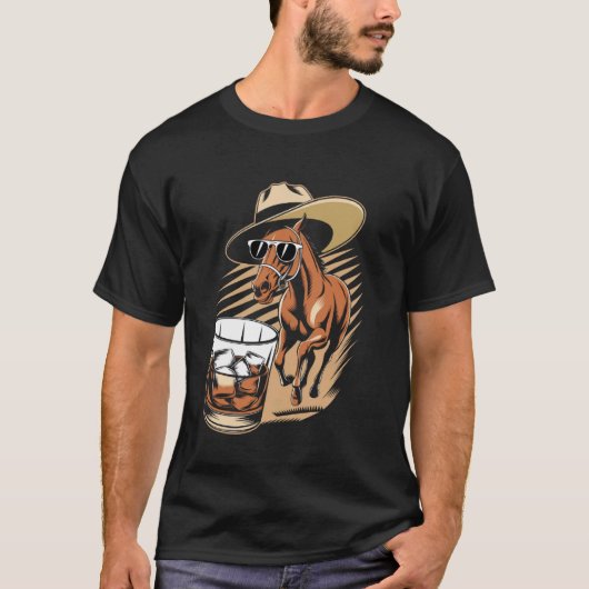 競馬の日を愛する人 Tシャツ (正面)