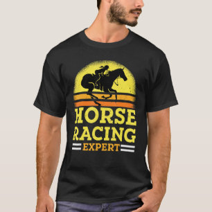 競馬の達人ジョッキー競馬ダービー競走馬M用 Tシャツ