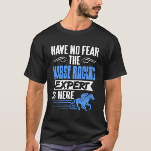 競馬の達人 笑える 自信たっぷり ファン宣言 Tシャツ