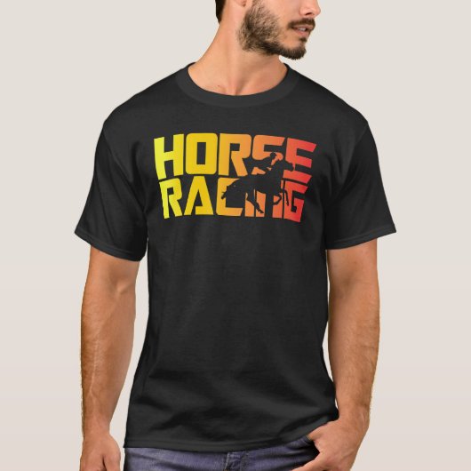 競馬の馬術 Tシャツ (正面)