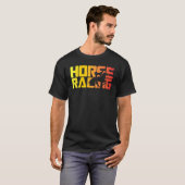 競馬の馬術 Tシャツ (正面フル)