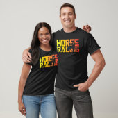 競馬の馬術 Tシャツ (ユニセックス)