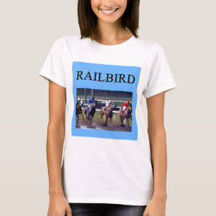 競馬のrailbird tシャツ