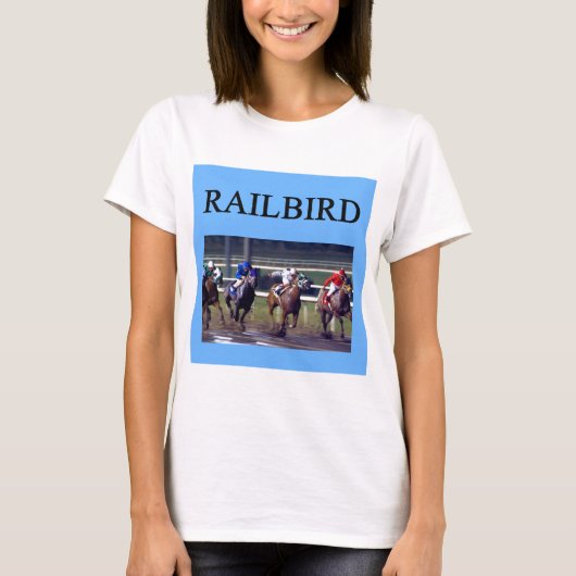 競馬のrailbird tシャツ (正面)