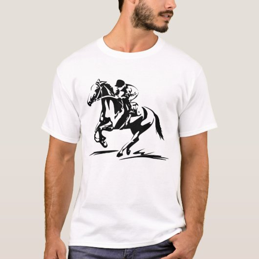 競馬のTシャツ Tシャツ (正面)