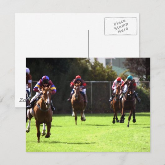 競馬はがき ポストカード (正面/裏面)